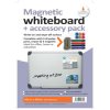 Cathedral Products WALWB45ACC Magnetic Wipe Board 45 x 60 With Accessories