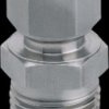 Compression fitting, 300 bar/30 MPa, Ø 10 mm, R 1/2 for flow sensors, E40160