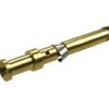 Terminal żeński; Han D; 09150006222; 1 tor; metal; proste; na przewód; zaciskany; 10A; 50V; srebrny; złocone; 1,0mm2; Harting; R