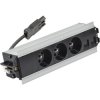 Mediaport Indesk 3x250V + 2xRJ45 Simon 480