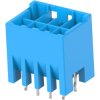 Pin header, 8 pole, pitch 3.3 mm, straight, blue, 2-1971906-4
