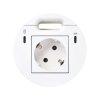 Meblowe gniazdo zasilające Simon 400 Flash 90 z USB-C i HDMI