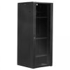 Szafa stojąca RACK 19 42U 800x800mm drzwi szklane wyposażona czarna GTS