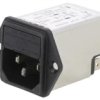 5200.0623.1Złącze Zasilające Ac Gniazdo Męskie 6A 250Vac Iec 60320 5200