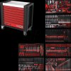 825.7510 PERFORMANCEplus P25 workshop trolley with 8 drawers and 510 tool