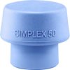 Halder 3201.051 SIMPLEX Replacement Head Soft TPE-Soft 80g 65 Shore A