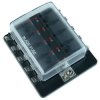 10 Way Standard Blade Fuse Box with LED Status Indicator 100A SCI R3-76-01-3L110