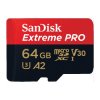 Karta pamięci micro SDXC 64GBU3 SANDISK EXTREME PRO + adapter 170/90Mb/s