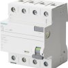Siemens 5SV33466KL Wyłącznik różnicowoprądowy A 4 styki 63 A 0.03 A 400 V