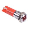 Q14P1CXXR110 Red Prominent 14mm 110VAC LED Panel Indicator APEM