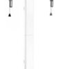Floor stand, for 1 monitor, 32 to 70 inch, up to 40 kg, VESA max. 400x400 mm, black/white, ICA-TR47