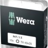 Bit Torx T 40 Wera 867/1 Z DIY SiS 05072412001 D 6.3 10 szt.