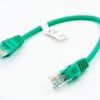 Patchcord RJ45 UTP 5e, długość 1m - zielony