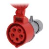 215-6TT Złącze zasilające 3-fazowe AC, gniazdo żeńskie, 16A/400VAC