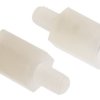 Kołek dystansowy gwint M4 x M4 długość 10mm Nylon 66 Męski/żeński Sześciokątny RS PRO