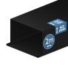 Kanał elektroinstalacyjny / Korytko kablowe 100х60 (2m) Ciemny Antracyt EDO777749