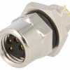 Złącze M8, żeńskie, PIN:4, gniazdo, proste, 30V 8-04PFFS-SH7001