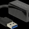 65903 Adapter USB 3.1 Gen 1 A male> LAN compact black