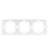Ramka potrójna biała BMRC3/11 Kontakt-Simon Basic Neos