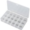 TruComponents E-107 Assortment Box 210 x 112 x 30mm - 18 Fixed Compartments