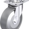 Blickle 946631 LE-PO 125KA-ELS-FA Rolka obrotowa z blachy stalowej Średnica koła: 125 mm Maksymalne obciążenie: 150 kg 1