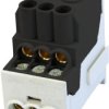 Blok rozdzielczy - dystrybucyjny Al/Cu SDB 100 (80010) SIMBLOCK czarny 81601007