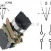 Przełącznik chwilowy; piórowy; ( NO+ NO; 1-0-2]