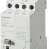 Przełącznik zdalny szyna Siemens 5TT4104-0 4 NO 400 V 16 A 1 szt.