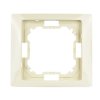 Ramka pojedyncza beżowa BMRC1/12 Kontakt-Simon Basic Neos