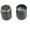 Gałka potencjometru GCL15 CZARNA 15mm /438