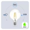 Żarówka Dekoracyjna Kulista LED E27 G125 7W = 60W 806lm 4000K Neutralna 360 Filament LUMILED globe