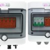 Rozdzielnica PV 1000V DC/AC 2 stringi B16 fotowoltaika wyposażona w ogranicznik przepięć- ETI 2DC/AC/B16