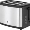 WMF Bueno Toster z wbudowanym podgrzewaczem do bułek chrom (matowy)