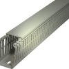 Wiring duct, (L x W x H) 2000 x 40 x 60 mm, PVC, gray, 08390152013