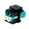 Roline Adapter Keystone Lc/Lc Duplex, Wielomodowy, Om3