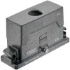 Grommet housing, size 24B, die-cast aluminum, 1 x M32, straight, central locking, IP65/IP68/IP6K9K, 19405240482