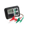 Miernik impedancji i RCD, 2 przewody, 440V, Selektywny AC, CAT IV 300 V, IEC 61010, LCD