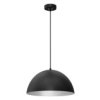 Lampa Wisząca Beta Black/White 1Xe27 35Cm Mlp8954 Milagro