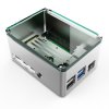 Anidees PRO Extra Tall Raspberry Pi 4 Case - Silver