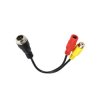 Przejściówka Adapter 4PIN złączka 4 pin do Monitora Kamery cofania gniazdo DC RCA