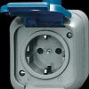 2300 EWSI Earthed contact outlet 2-pin