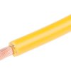 Przewód montażowy 2,5 mm² Żółty RS PRO PVC TI3 14 AWG 1 kV DC, 600 V AC dł. 100m 50/0,25 mm 105°C BS6231