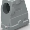 Housing, size HB6, die-cast aluminum, M40, angled, screw locking, IP68, T1910061140-009