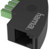adapter RJ12, TAE Hama Adapter, TAE-U-Stecker - Modular-Kupplung 6p6c 00201122