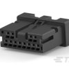 Adapter złącza 12-pinowe 2-rzędowe raster: 1.8mm TE Connectivity Żeński 1-2834461