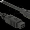 82596 Firewire B 9 Pin plug / 6 Pin plug 2,0 m