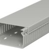 Wiring duct, (L x W x H) 2000 x 80 x 40 mm, PVC, stone gray, 6178016