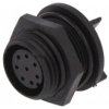 Złącze okrągłe gniazdo żeńskie PIN: 8 125V Buccaneer 400 IP68 PX0413/08S/PC