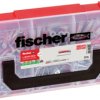 Pudełko z kołkami DUOPOWER i śrubami Fischer 535969, 210 części