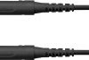 Schützinger HSPL 8568 / AWG16 / 100 / SW Przewód pomiarowy bezpieczny złącze męskie 4 mm złącze męskie 4 mm czarny 1 szt